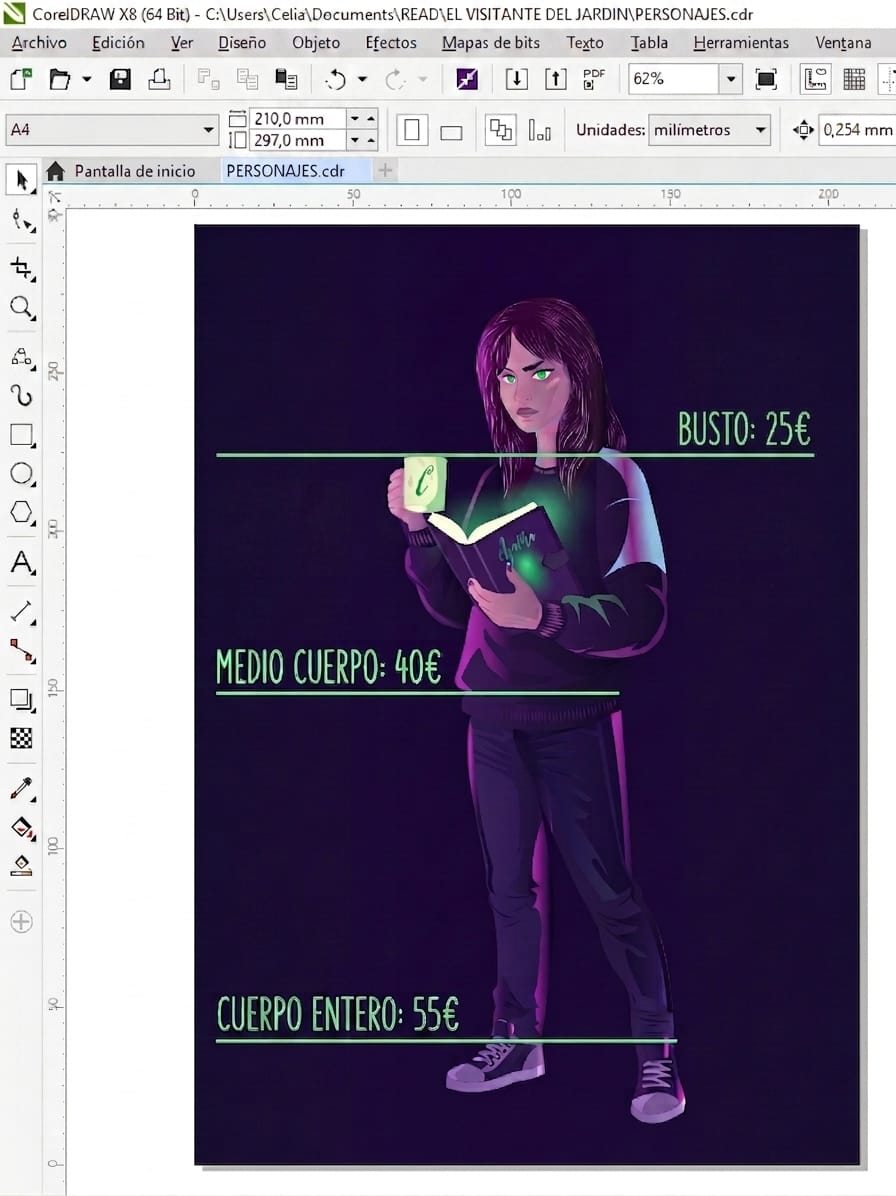 ilustración de personajes profesional ilustración de personajes profesional