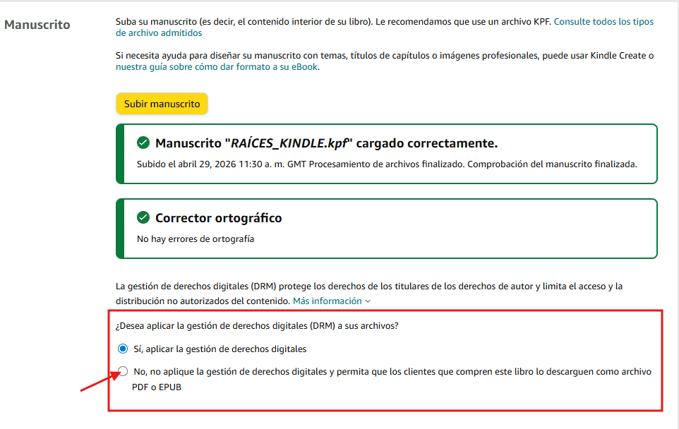 regalar tu propio ebook de Amazon KDP