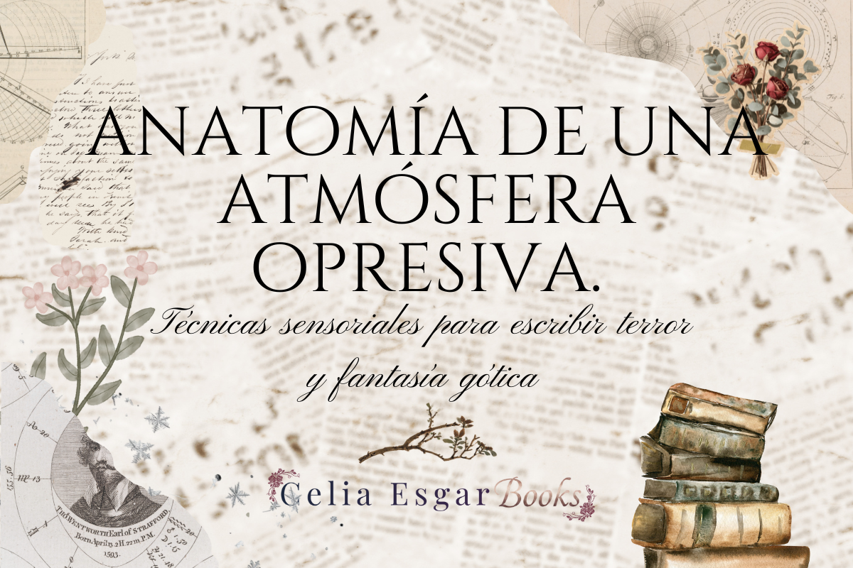 escribir terror y fantasía gótica sensorial